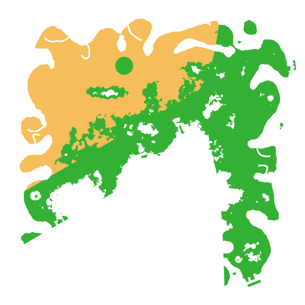 Biome Rust Map: Procedural Map, Size: 4500, Seed: 6031