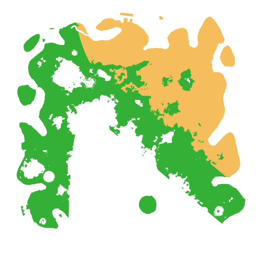 Biome Rust Map: Procedural Map, Size: 4000, Seed: 1818310187