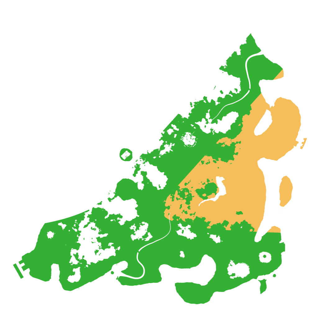 Biome Rust Map: Procedural Map, Size: 4000, Seed: 612381