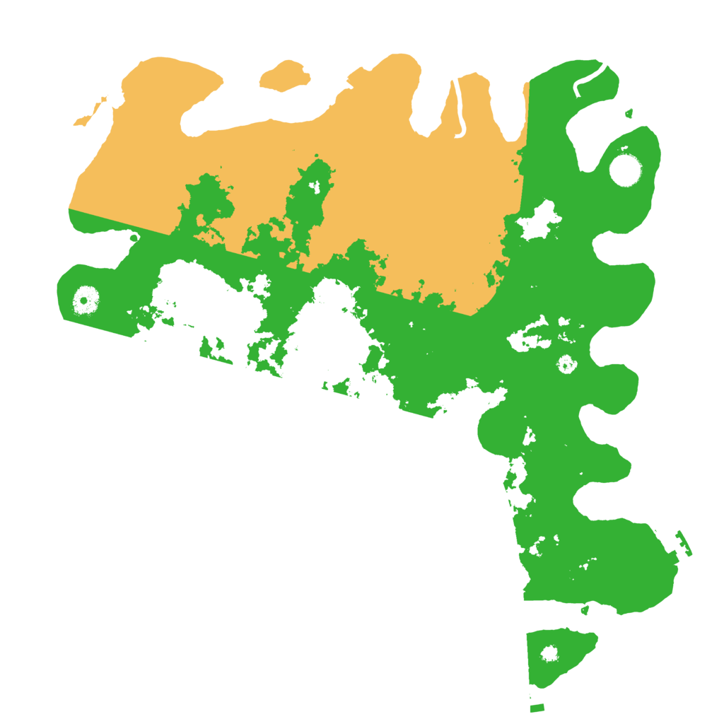 Biome Rust Map: Procedural Map, Size: 4000, Seed: 947460050