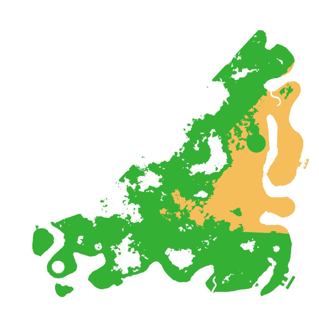 Biome Rust Map: Procedural Map, Size: 4500, Seed: 772013935