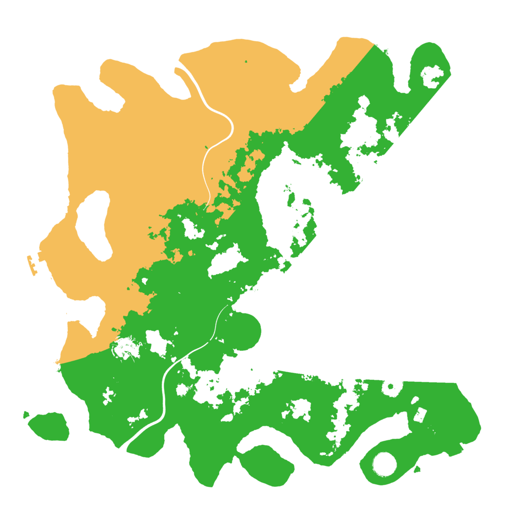 Biome Rust Map: Procedural Map, Size: 3850, Seed: 974867318