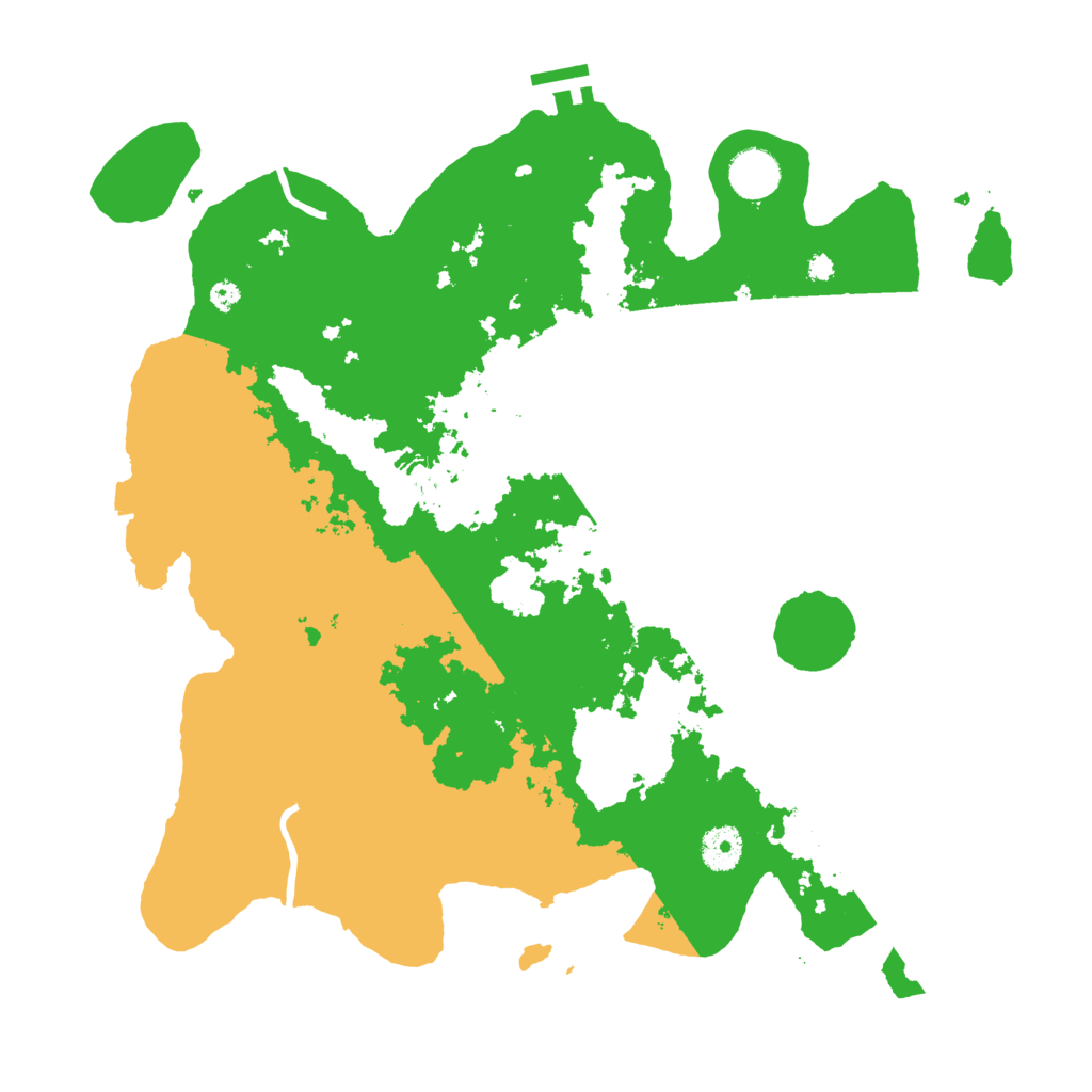 Biome Rust Map: Procedural Map, Size: 3800, Seed: 561923563