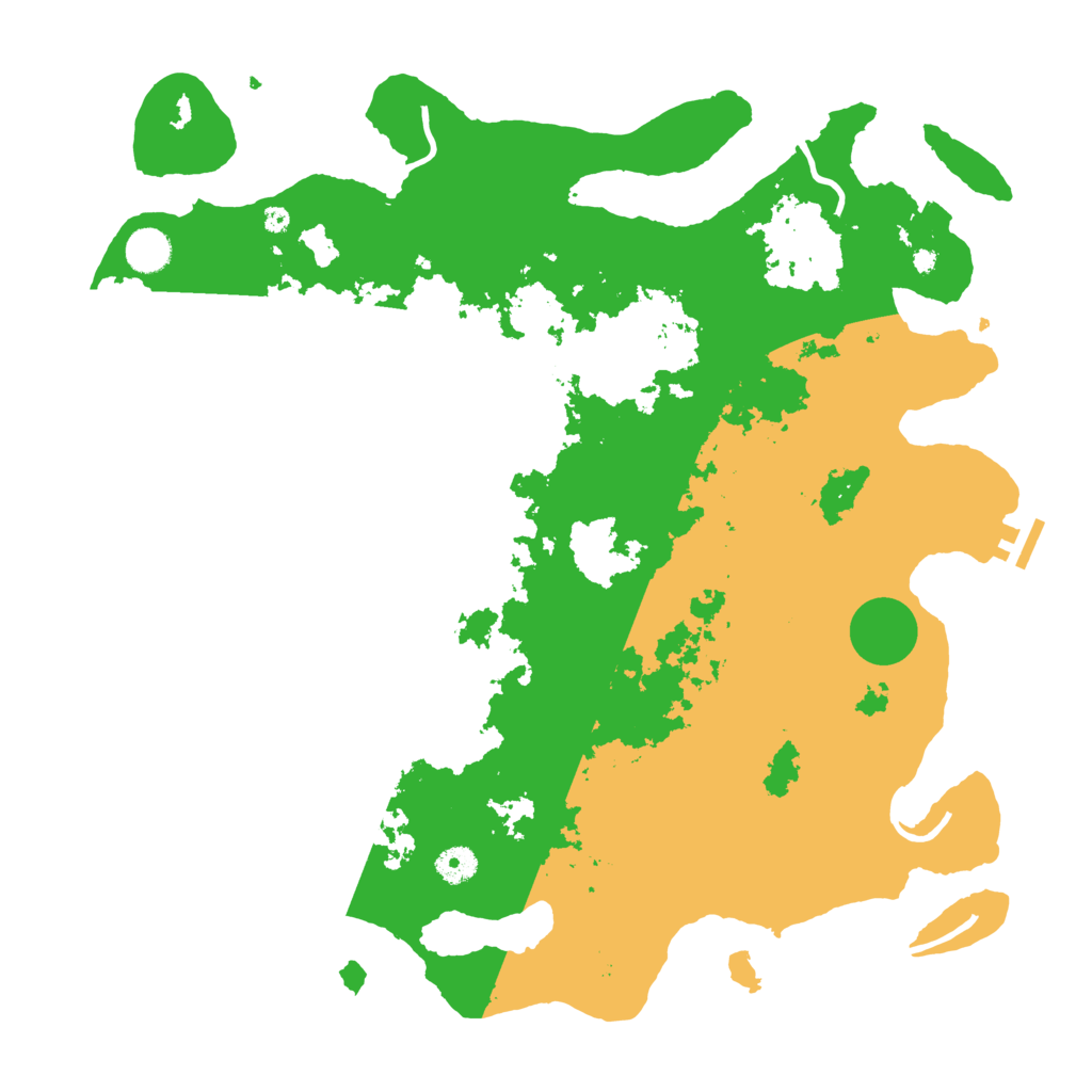 Biome Rust Map: Procedural Map, Size: 4250, Seed: 1268157709