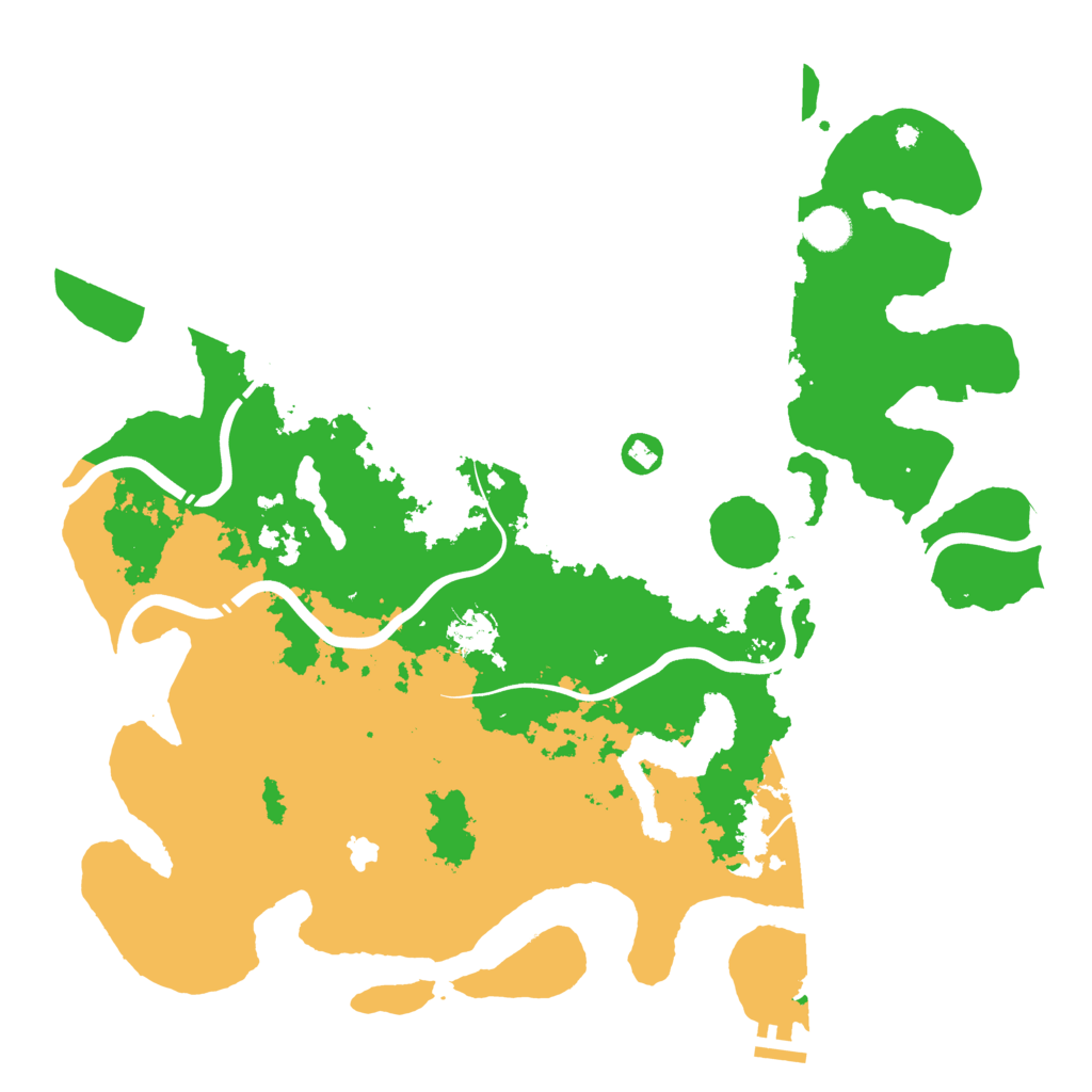 Biome Rust Map: Procedural Map, Size: 4250, Seed: 449695410