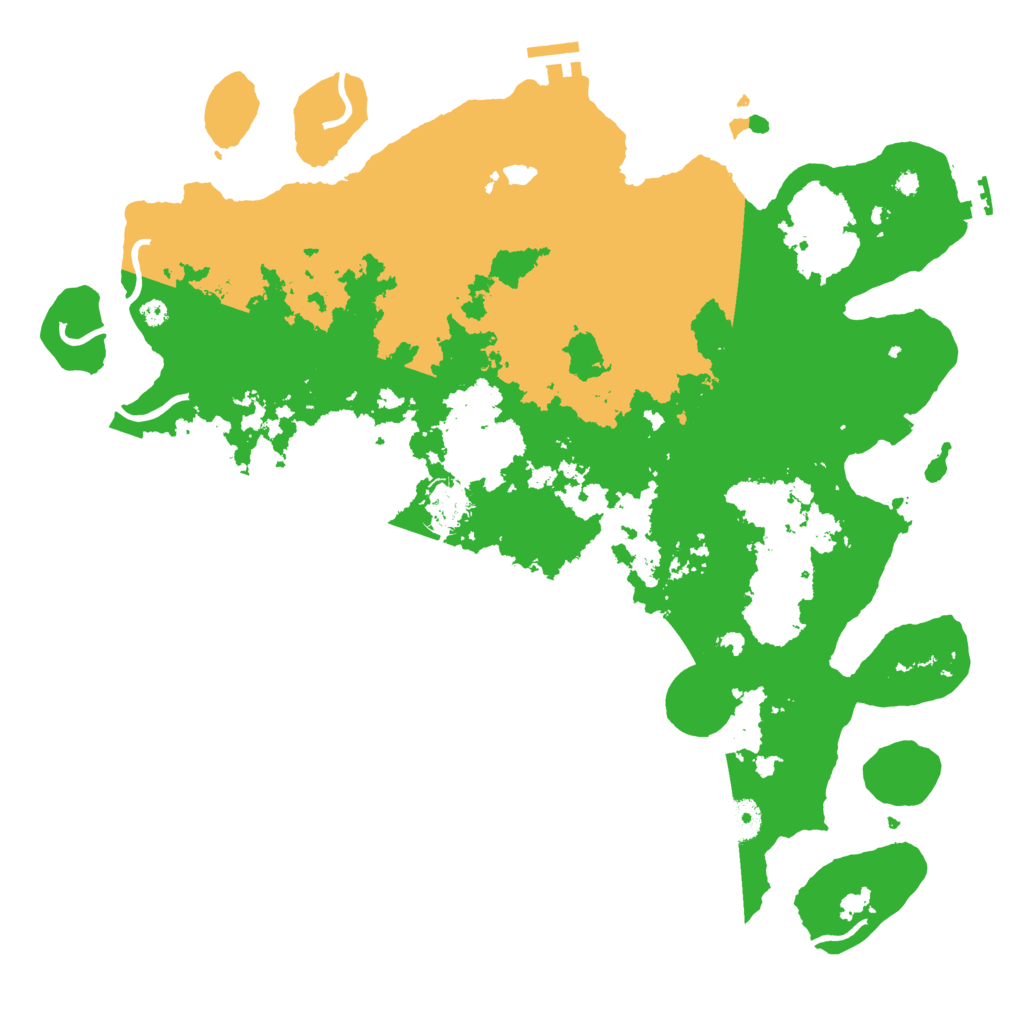 Biome Rust Map: Procedural Map, Size: 4000, Seed: 716429719