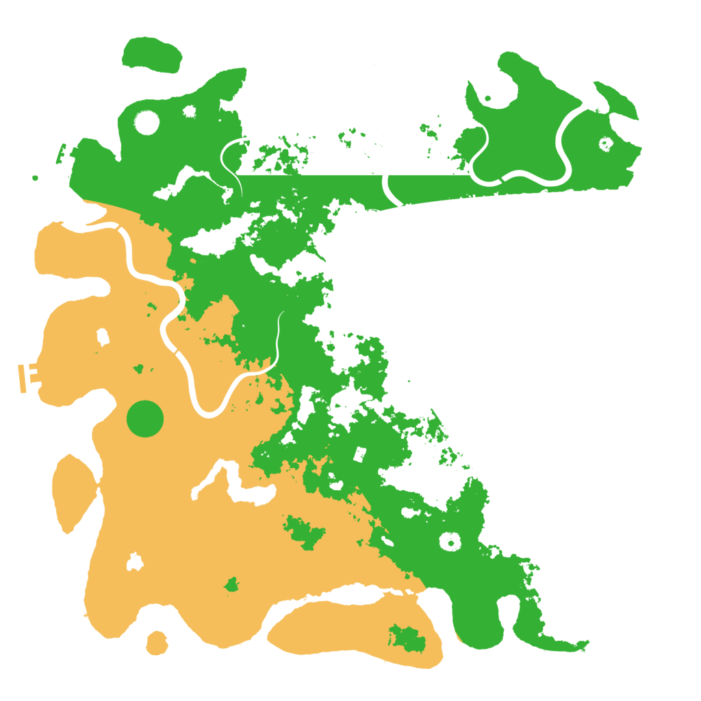 Biome Rust Map: Procedural Map, Size: 5000, Seed: 565