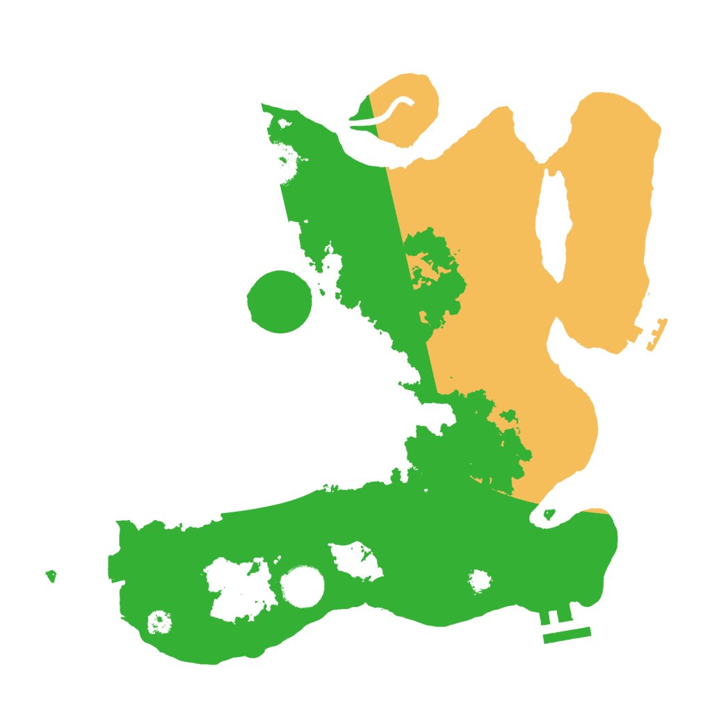 Biome Rust Map: Procedural Map, Size: 3000, Seed: 8637950