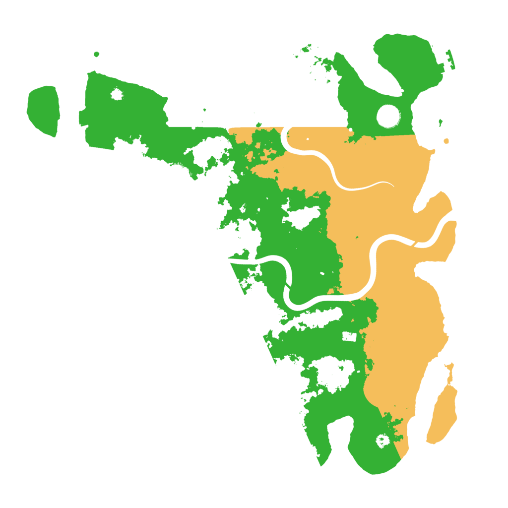 Biome Rust Map: Procedural Map, Size: 3850, Seed: 147121117