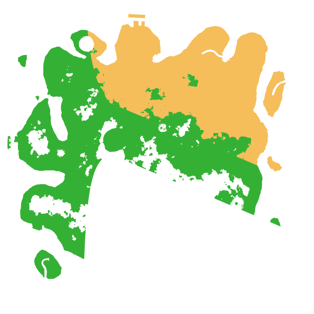 Biome Rust Map: Procedural Map, Size: 3750, Seed: 12782451