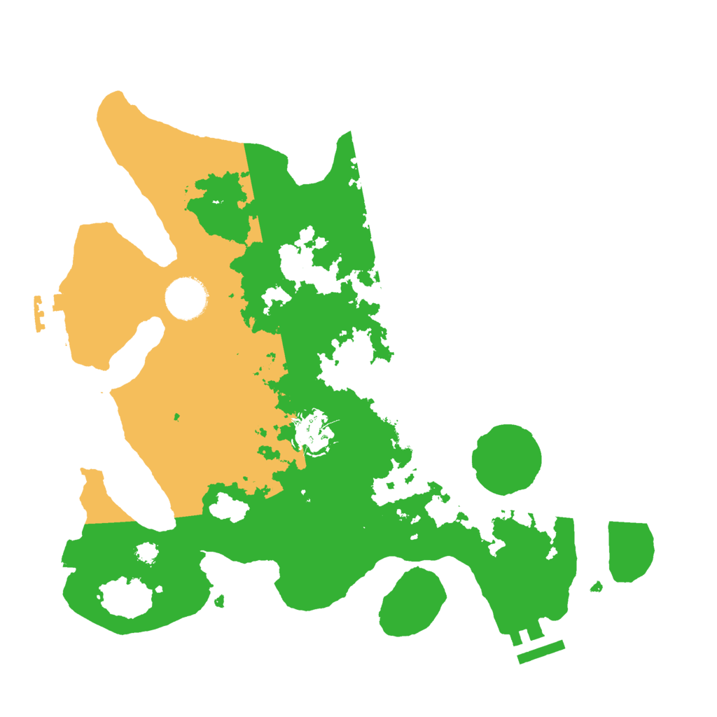 Biome Rust Map: Procedural Map, Size: 3000, Seed: 30186