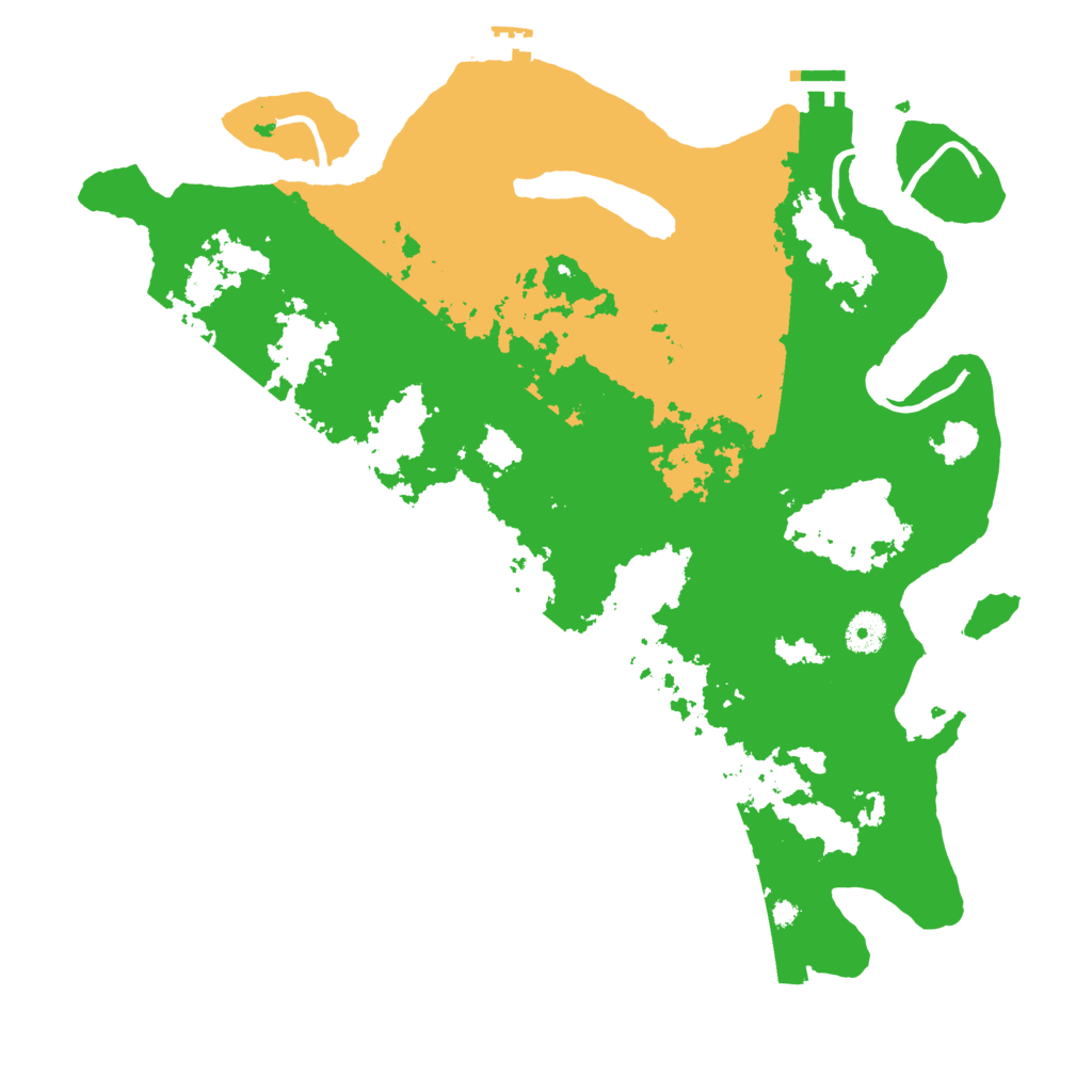 Biome Rust Map: Procedural Map, Size: 4000, Seed: 1205775624