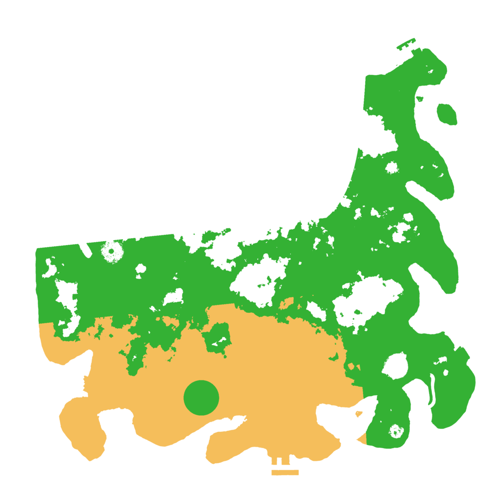 Biome Rust Map: Procedural Map, Size: 3750, Seed: 1778472752
