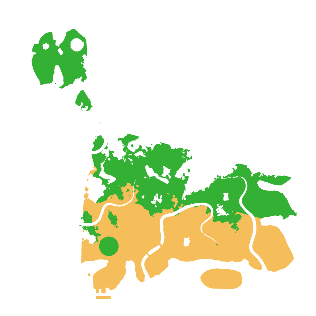 Biome Rust Map: Procedural Map, Size: 4300, Seed: 812198902