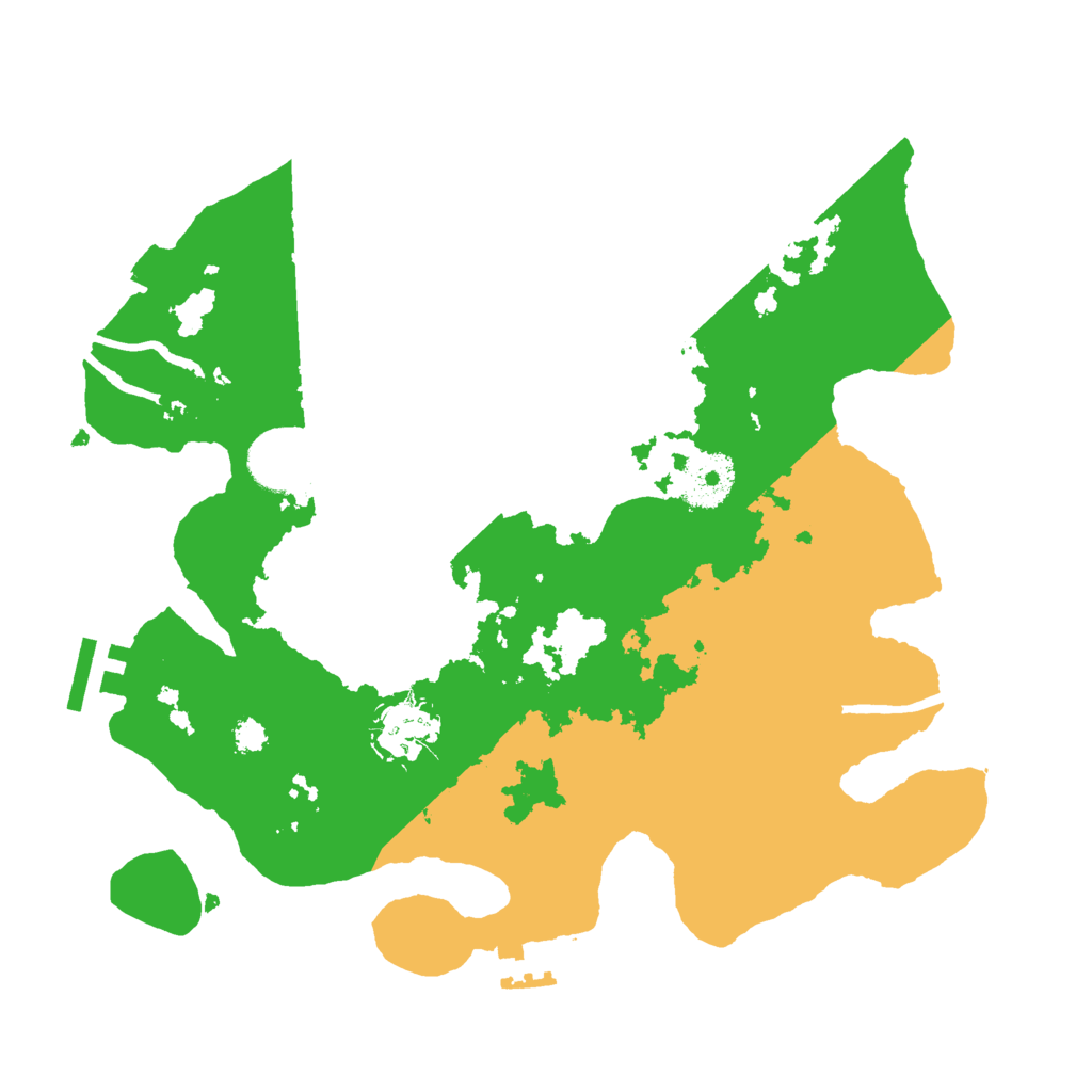Biome Rust Map: Procedural Map, Size: 3000, Seed: 820303344