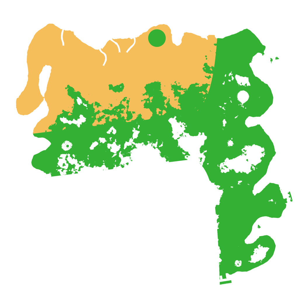 Biome Rust Map: Procedural Map, Size: 4500, Seed: 1797203007