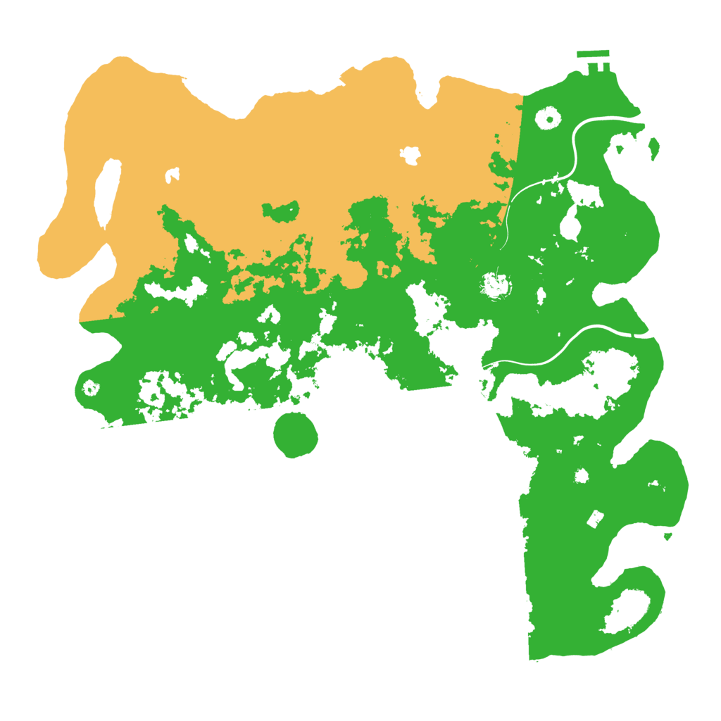 Biome Rust Map: Procedural Map, Size: 4500, Seed: 1797203007