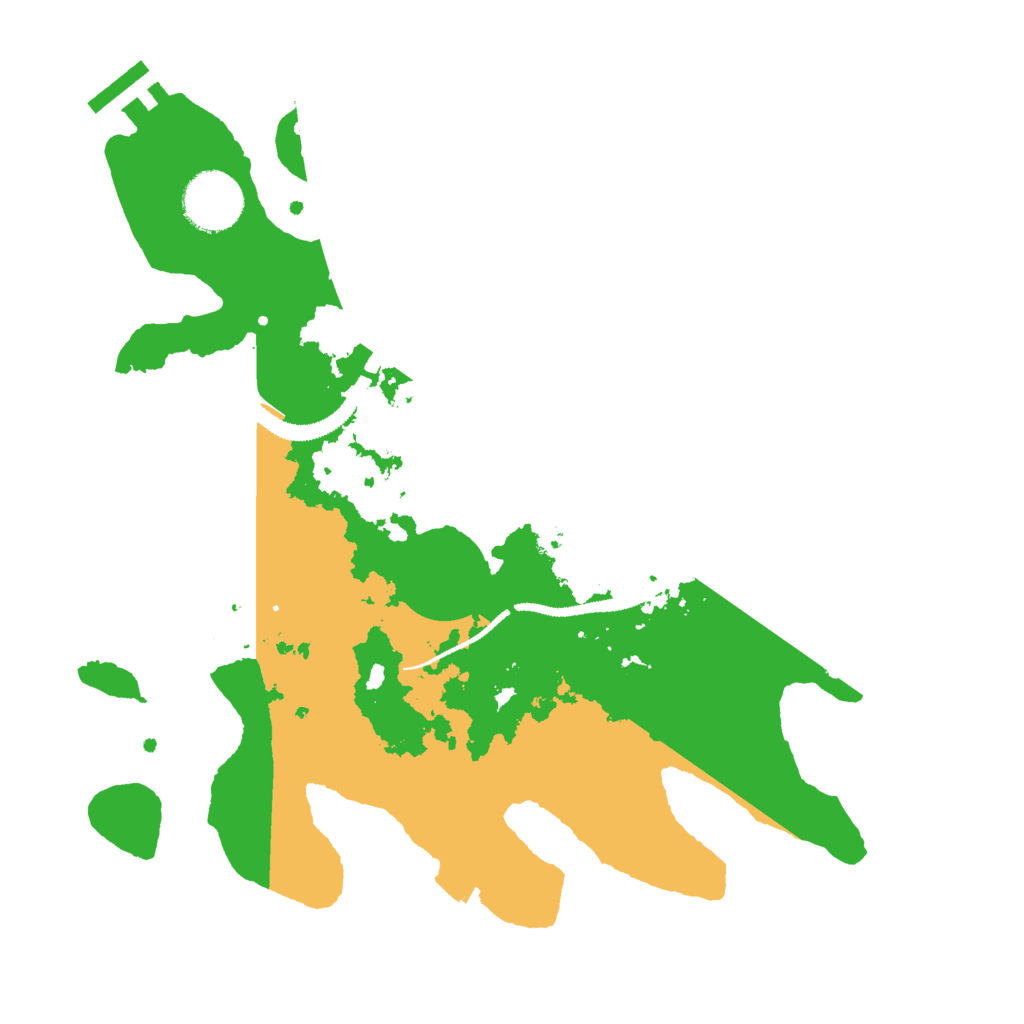 Biome Rust Map: Procedural Map, Size: 3000, Seed: 305568710