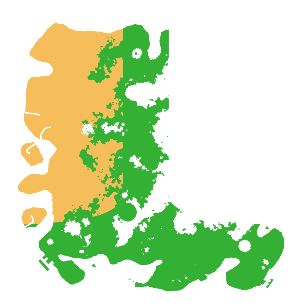 Biome Rust Map: Procedural Map, Size: 4500, Seed: 1869071853