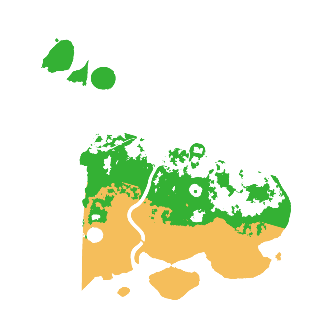 Biome Rust Map: Procedural Map, Size: 3750, Seed: 242914888