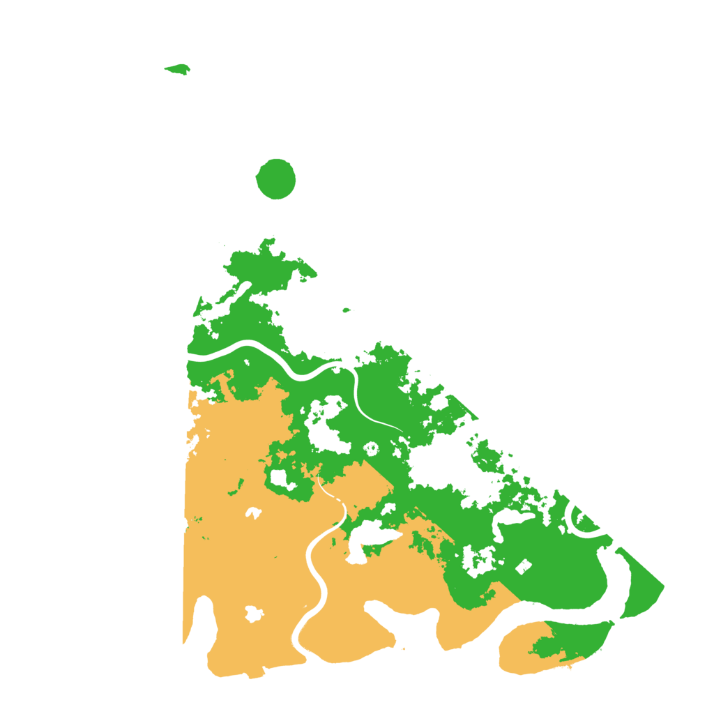 Biome Rust Map: Procedural Map, Size: 5000, Seed: 165440583
