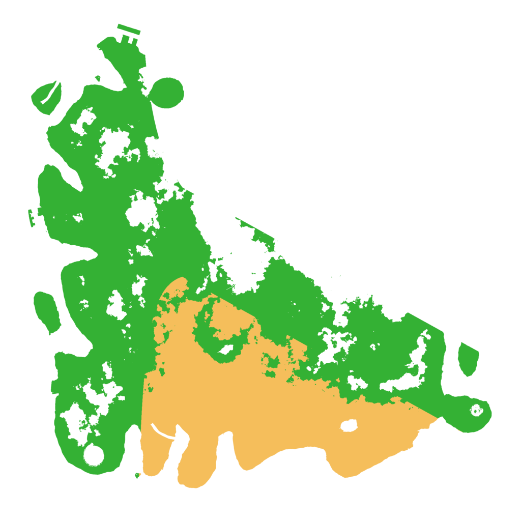 Biome Rust Map: Procedural Map, Size: 4500, Seed: 977317129