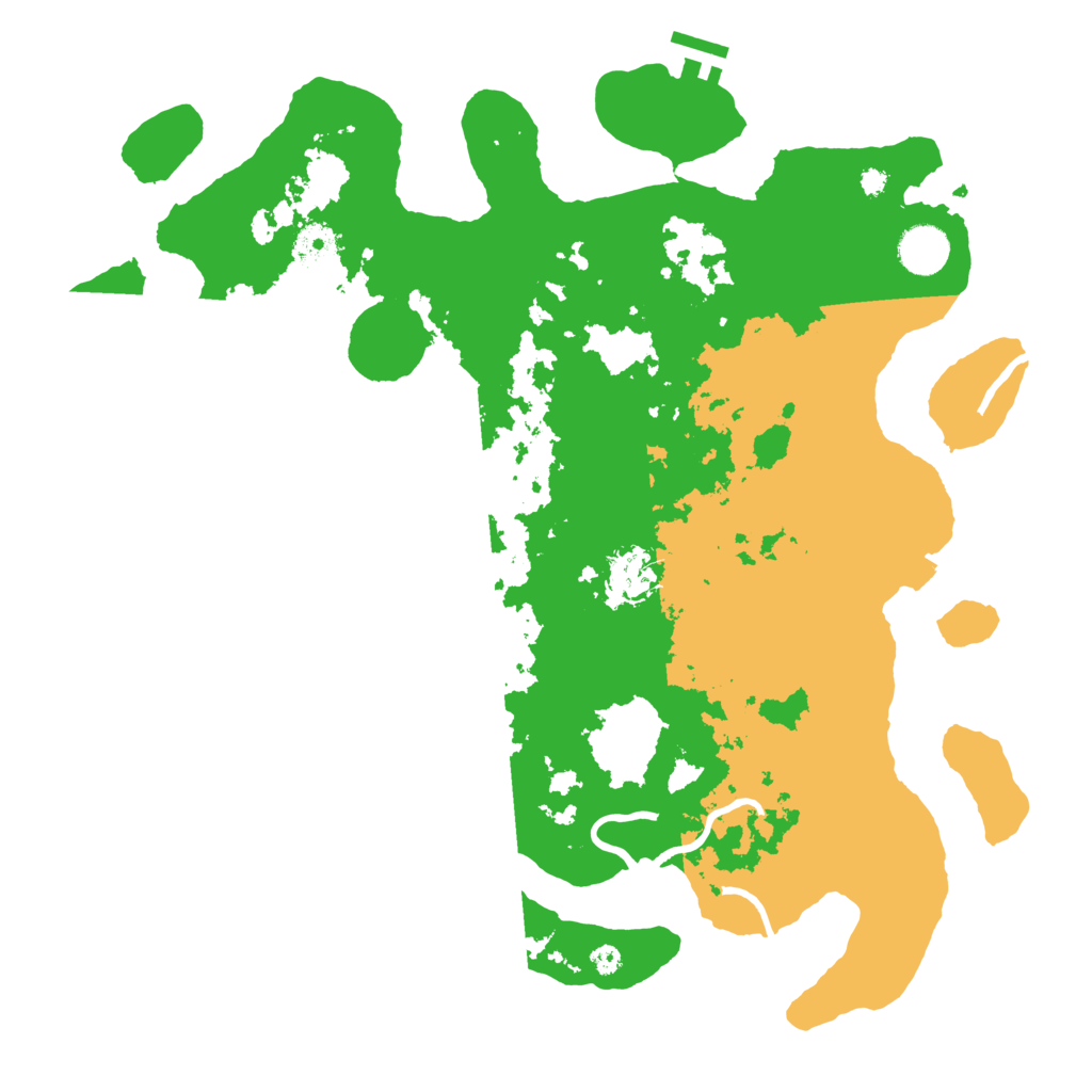 Biome Rust Map: Procedural Map, Size: 3800, Seed: 1843022610