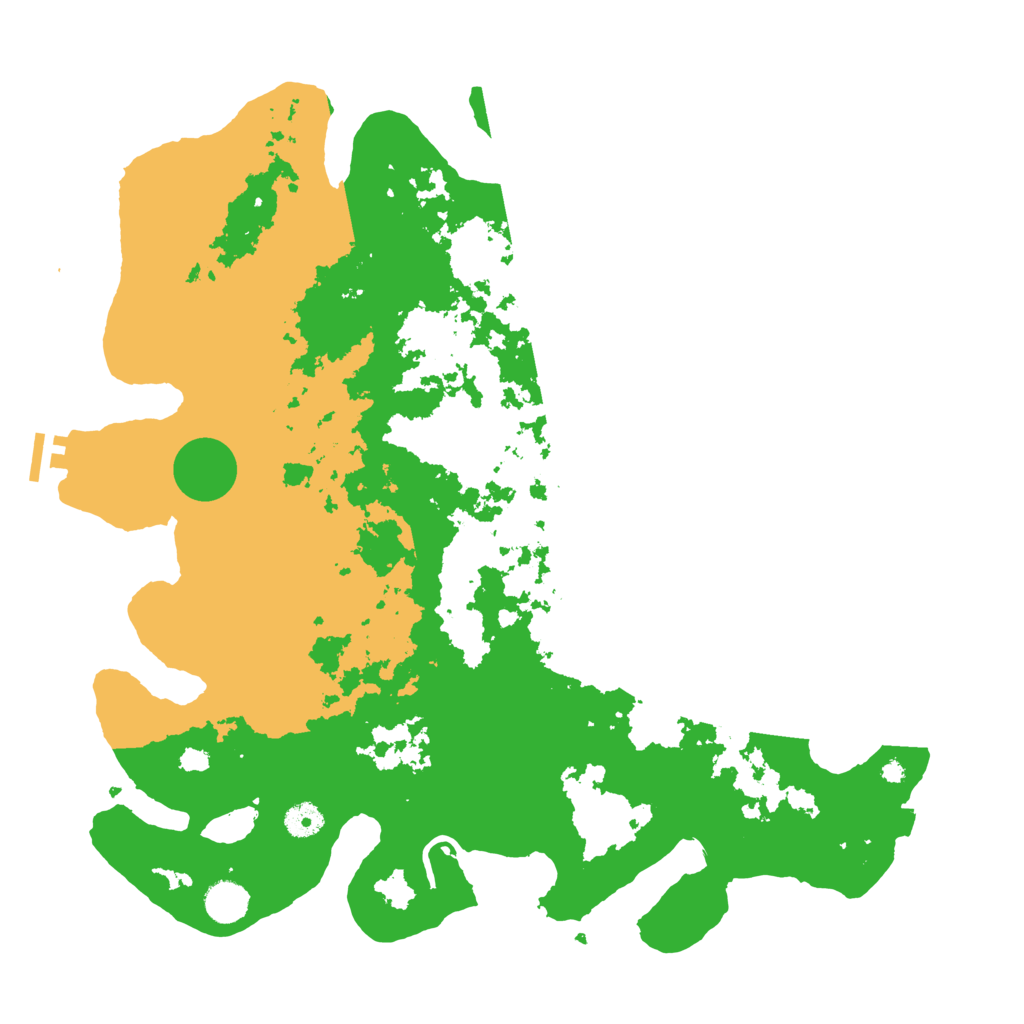 Biome Rust Map: Procedural Map, Size: 4250, Seed: 2739