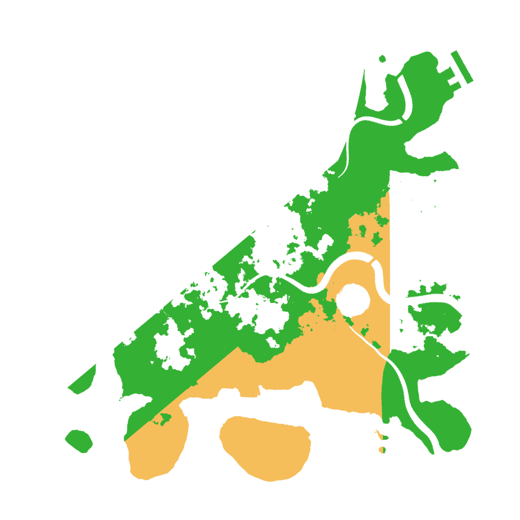 Biome Rust Map: Procedural Map, Size: 3000, Seed: 333443549