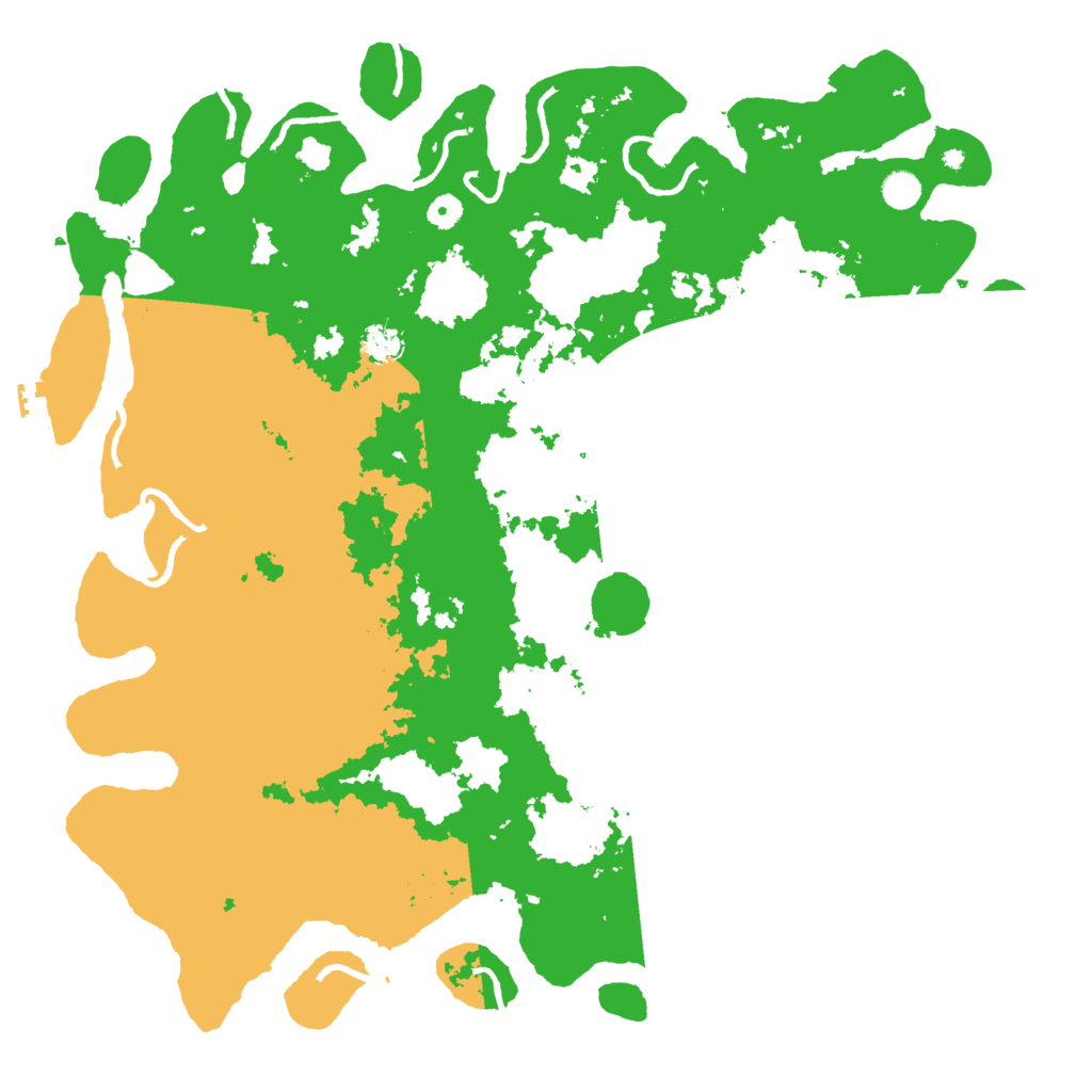 Biome Rust Map: Procedural Map, Size: 5000, Seed: 6875