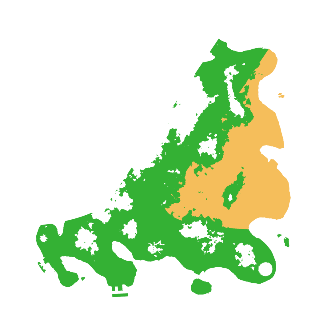 Biome Rust Map: Procedural Map, Size: 4000, Seed: 1827942124