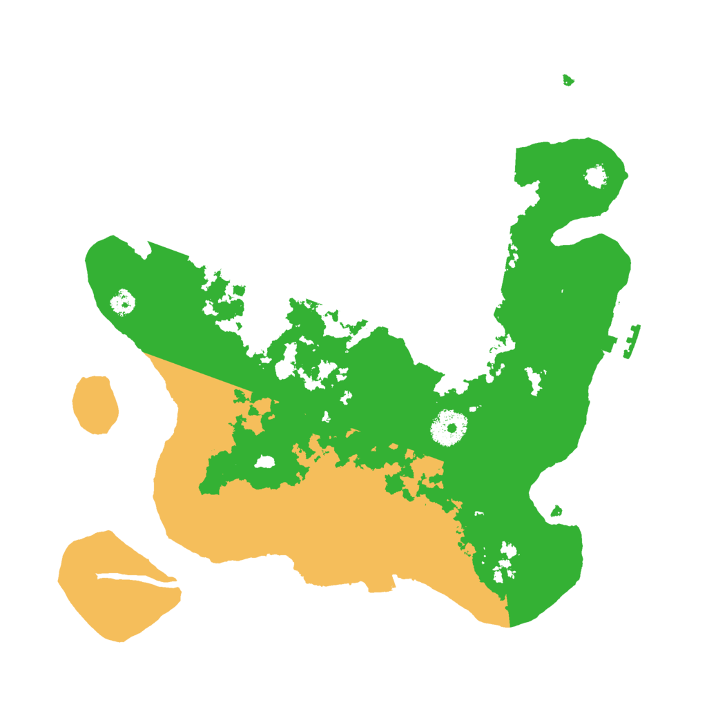 Biome Rust Map: Procedural Map, Size: 3000, Seed: 1024896443