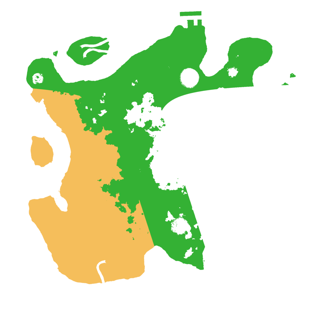 Biome Rust Map: Procedural Map, Size: 3000, Seed: 590