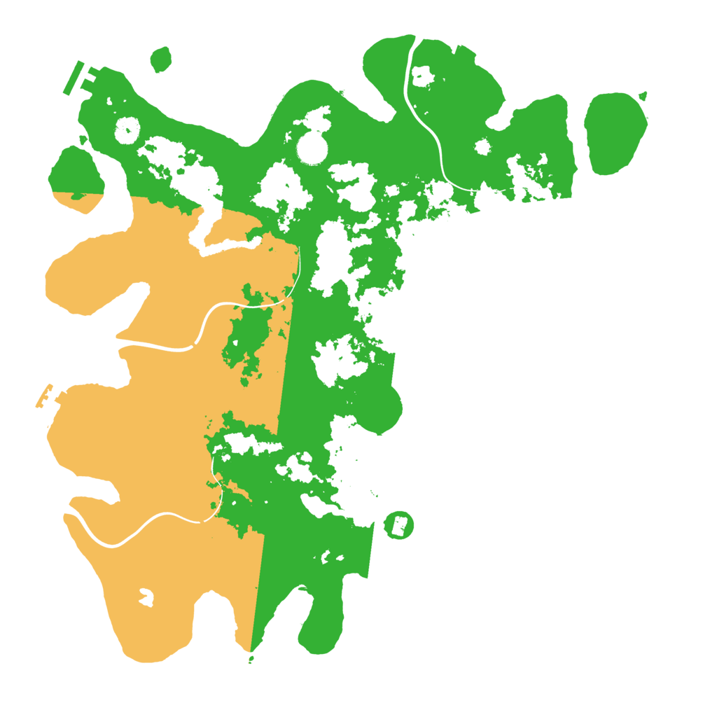 Biome Rust Map: Procedural Map, Size: 4025, Seed: 1130809714