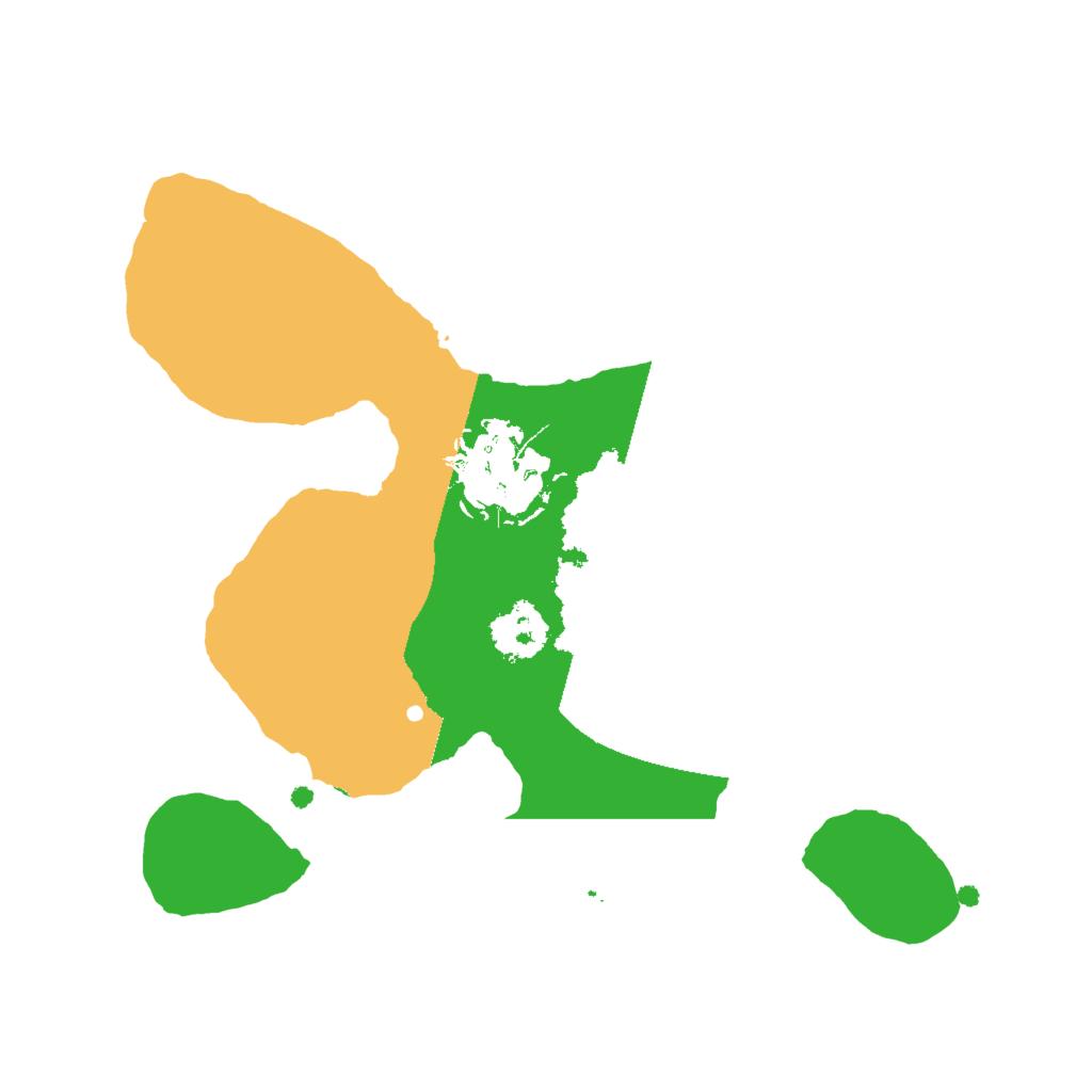 Biome Rust Map: Procedural Map, Size: 2000, Seed: 1565199425