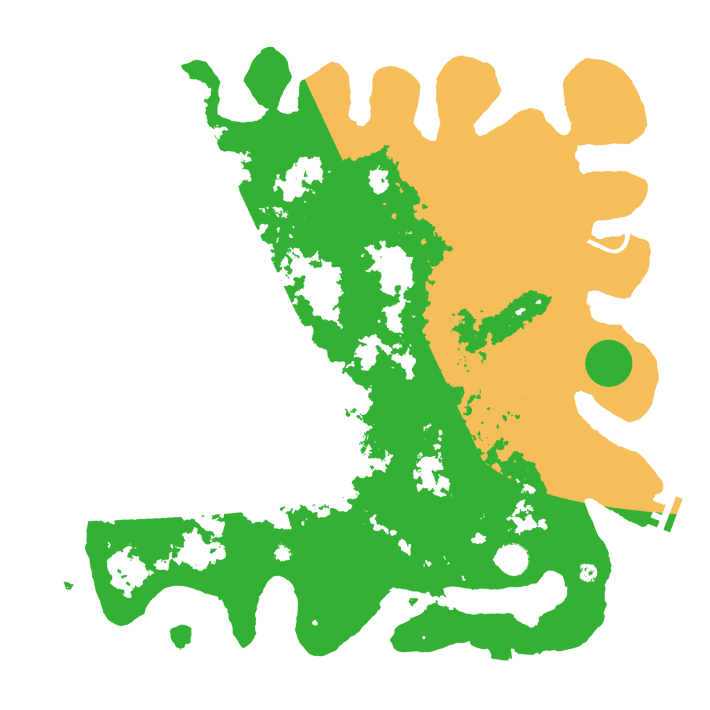 Biome Rust Map: Procedural Map, Size: 4000, Seed: 731241644