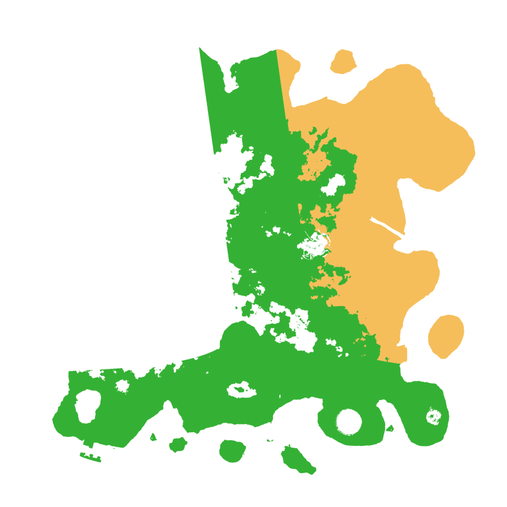 Biome Rust Map: Procedural Map, Size: 3500, Seed: 173331240