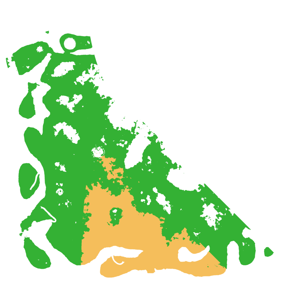 Biome Rust Map: Procedural Map, Size: 4500, Seed: 633304590