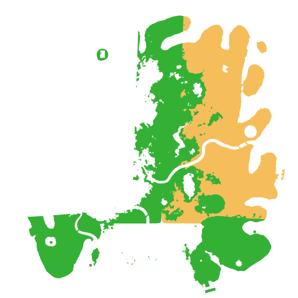 Biome Rust Map: Procedural Map, Size: 4250, Seed: 325381408