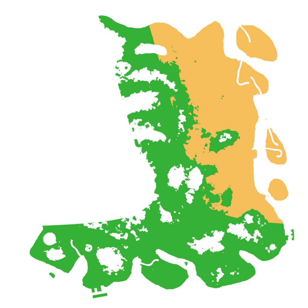 Biome Rust Map: Procedural Map, Size: 4250, Seed: 2051739789