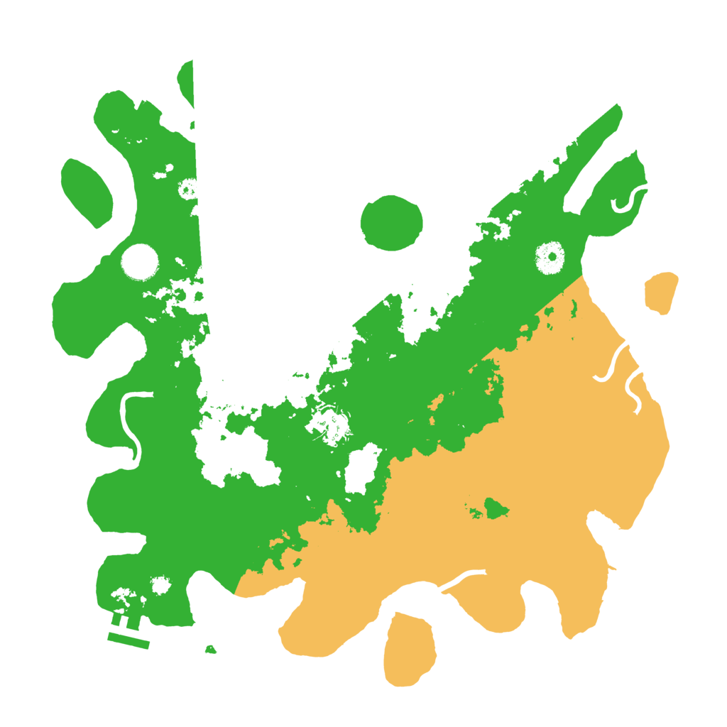 Biome Rust Map: Procedural Map, Size: 3500, Seed: 965678163