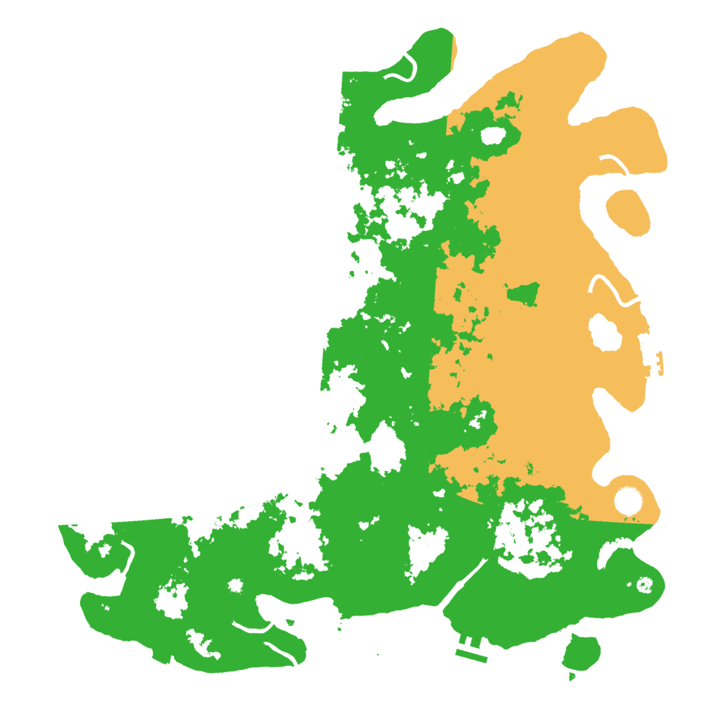Biome Rust Map: Procedural Map, Size: 4500, Seed: 1447253441