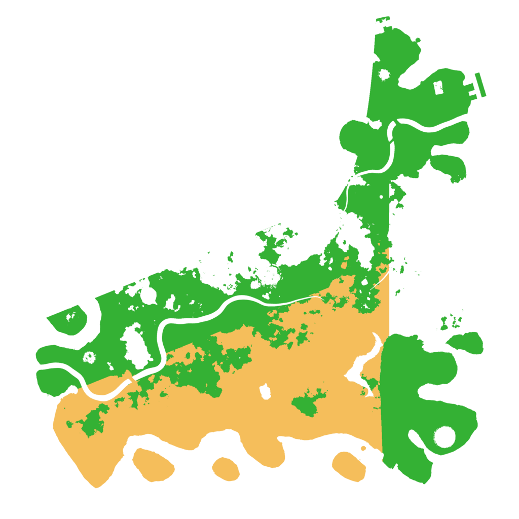 Biome Rust Map: Procedural Map, Size: 4250, Seed: 1145144079