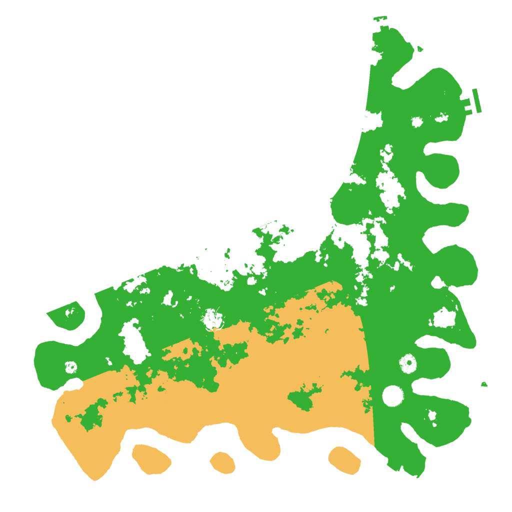 Biome Rust Map: Procedural Map, Size: 4250, Seed: 1145144079