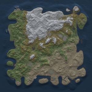 Thumbnail Rust Map: Procedural Map, Size: 4750, Seed: 513, 19 Monuments