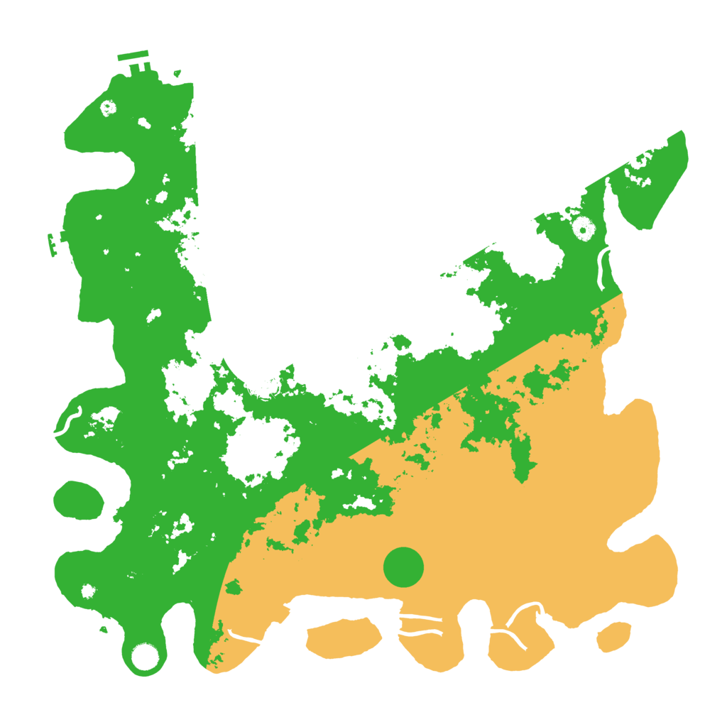 Biome Rust Map: Procedural Map, Size: 4750, Seed: 513