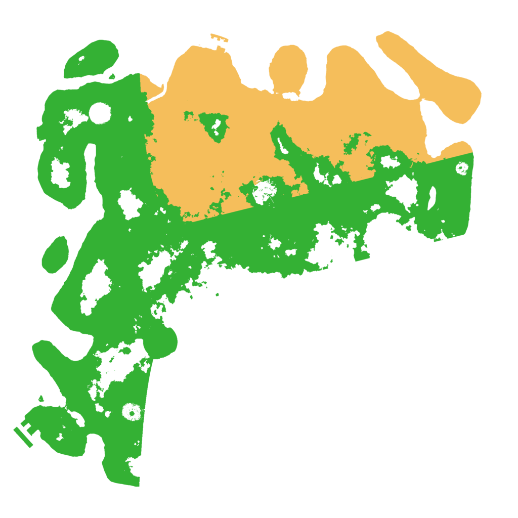 Biome Rust Map: Procedural Map, Size: 4250, Seed: 88395275