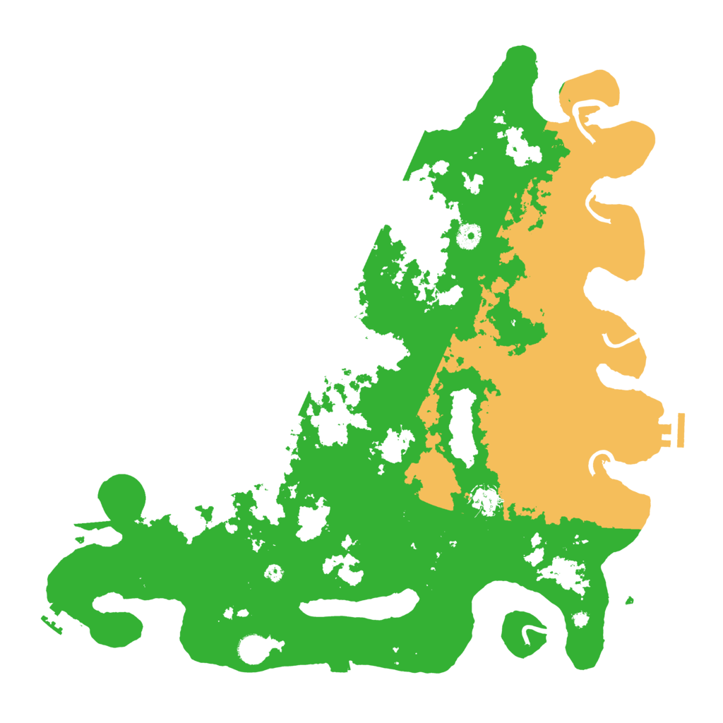 Biome Rust Map: Procedural Map, Size: 4250, Seed: 89874561