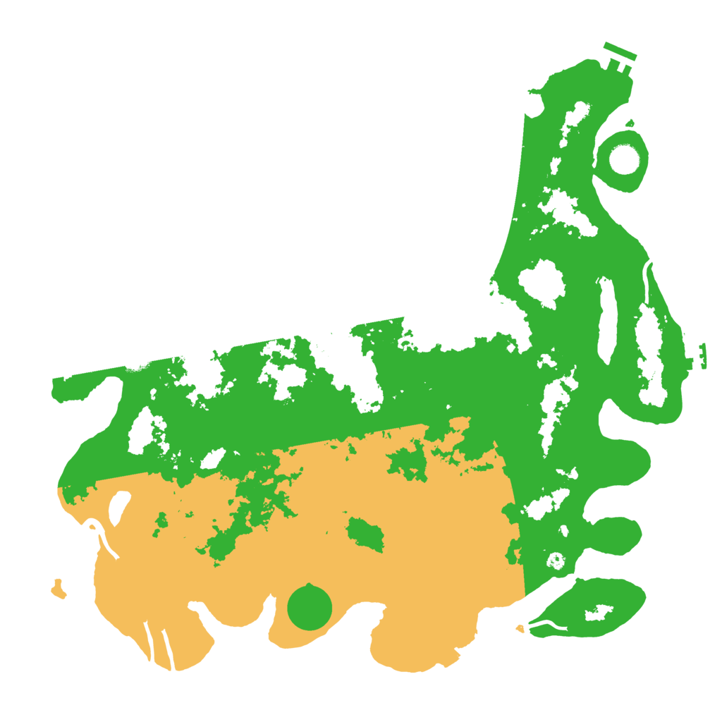 Biome Rust Map: Procedural Map, Size: 4250, Seed: 60072024