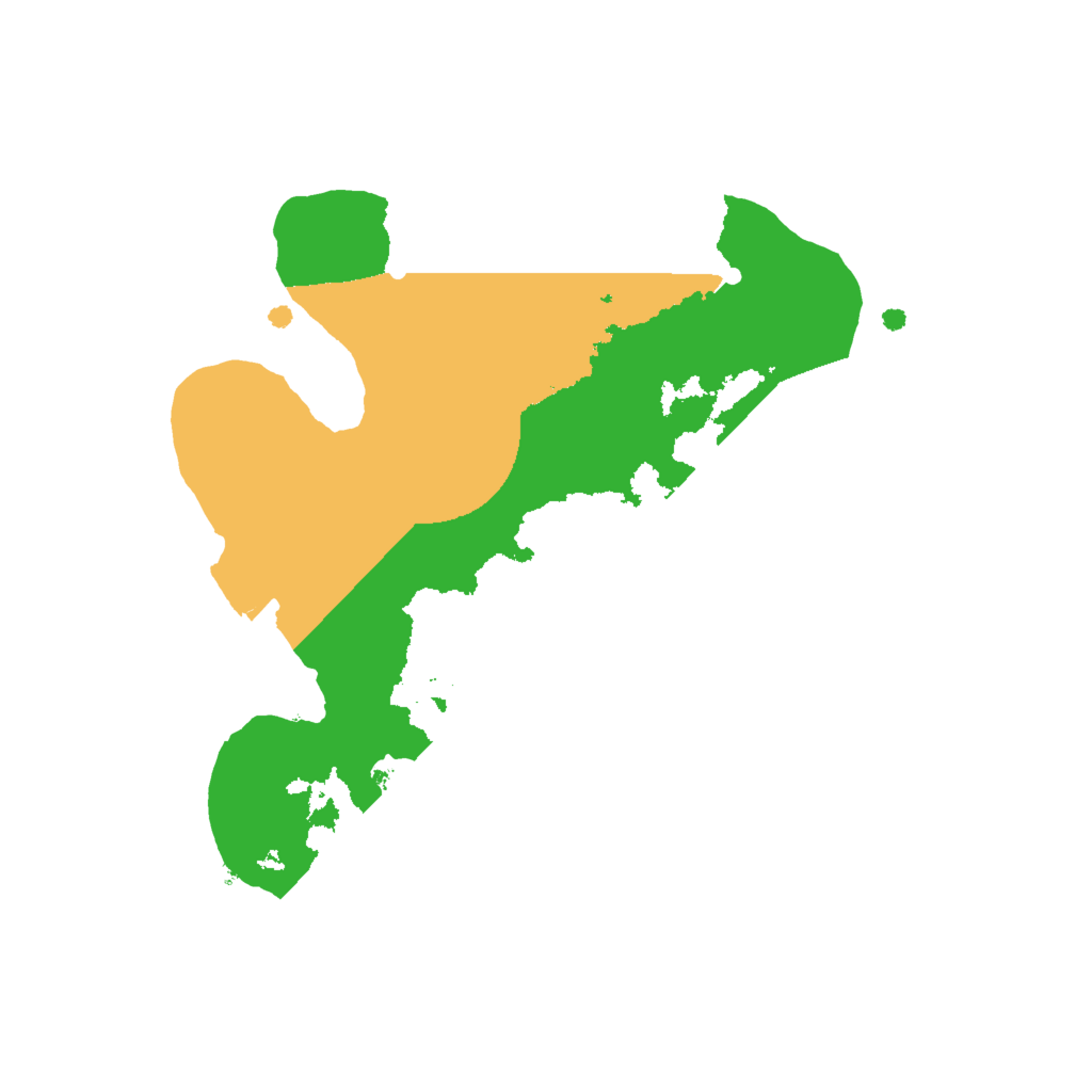 Biome Rust Map: Procedural Map, Size: 1900, Seed: 1840467745
